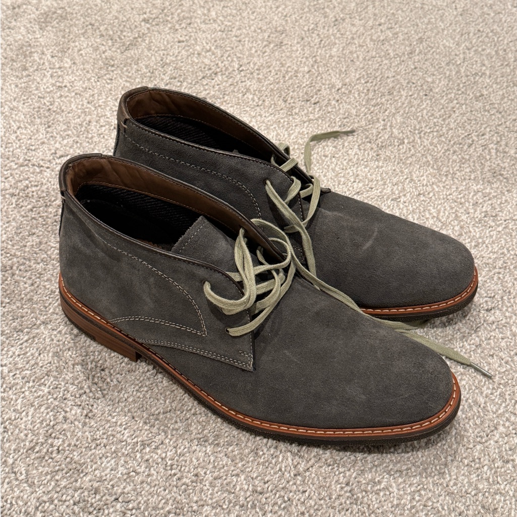 Johnston  Murphy  Mens Chukka Shoes  Blue  Brand New  Worn Once  Size 11